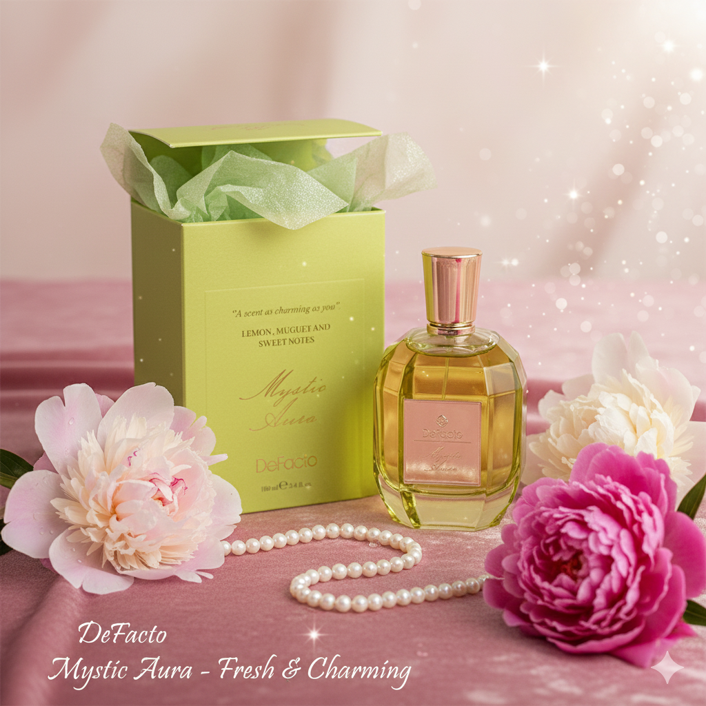 Defacto Mystic Aura Kadın Parfüm 100 ml – Aromatik, Ferah ve Kalıcı Koku