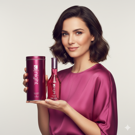 Caldion Night Kadın Parfümü EDT 100 ml-Kalıcı, Etkileyici, Gece Kullanımına Özel Ferah Çiçeksi Koku
