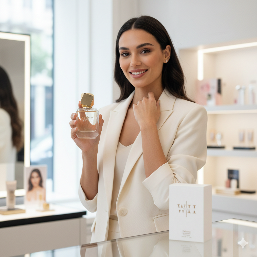 Defacto White For Women 50 ml – Çiçeksi Meyvemsi Kadın Parfüm – Ferah ve Kalıcı Koku