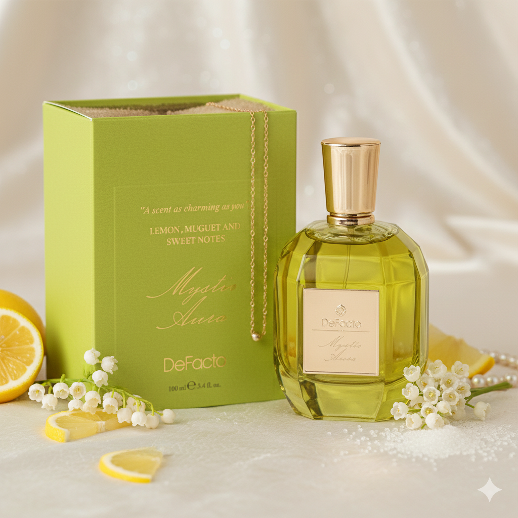 Defacto Mystic Aura Kadın Parfüm 100 ml – Aromatik, Ferah ve Kalıcı Koku