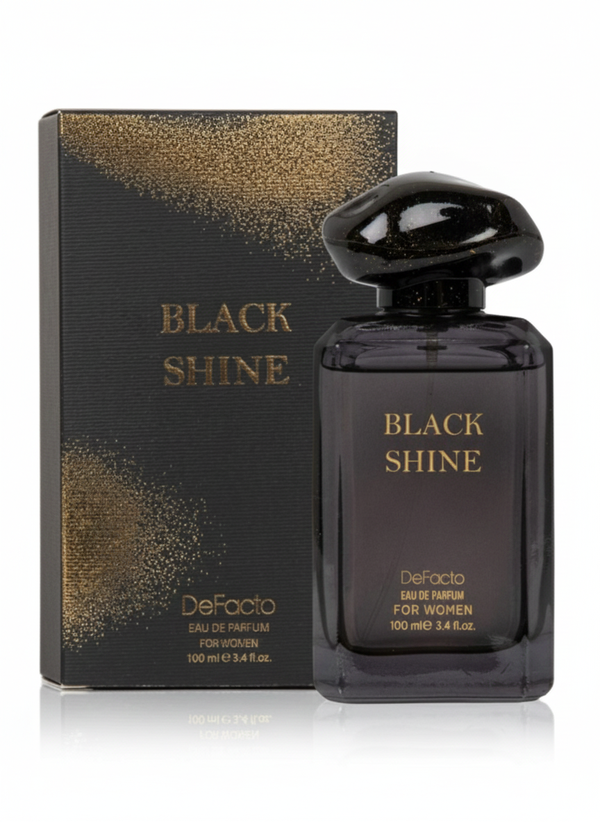 Defacto Black Shine Kadın Parfüm 100 ml – Kalıcı, Ferah ve Etkileyici Koku