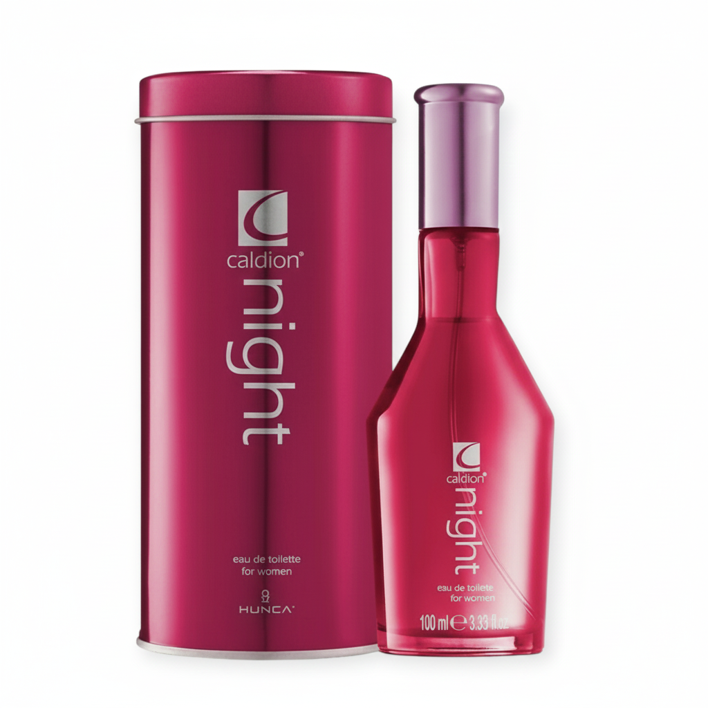 Caldion Night Kadın Parfümü EDT 100 ml-Kalıcı, Etkileyici, Gece Kullanımına Özel Ferah Çiçeksi Koku