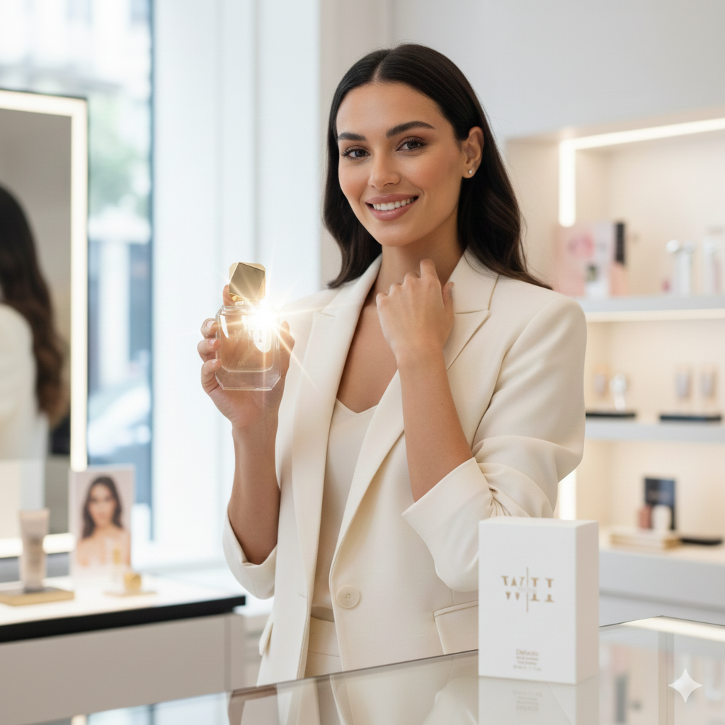 Defacto White For Women 50 ml – Çiçeksi Meyvemsi Kadın Parfüm – Ferah ve Kalıcı Koku