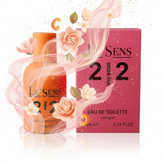 LE'SENS Sexy 212 Women Cologne EDT 110Ml Kadın Parfüm | Kalıcı, Çiçeksi, Meyvemsi Koku