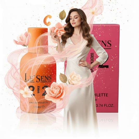 LE'SENS Sexy 212 Women Cologne EDT 110Ml Kadın Parfüm | Kalıcı, Çiçeksi, Meyvemsi Koku