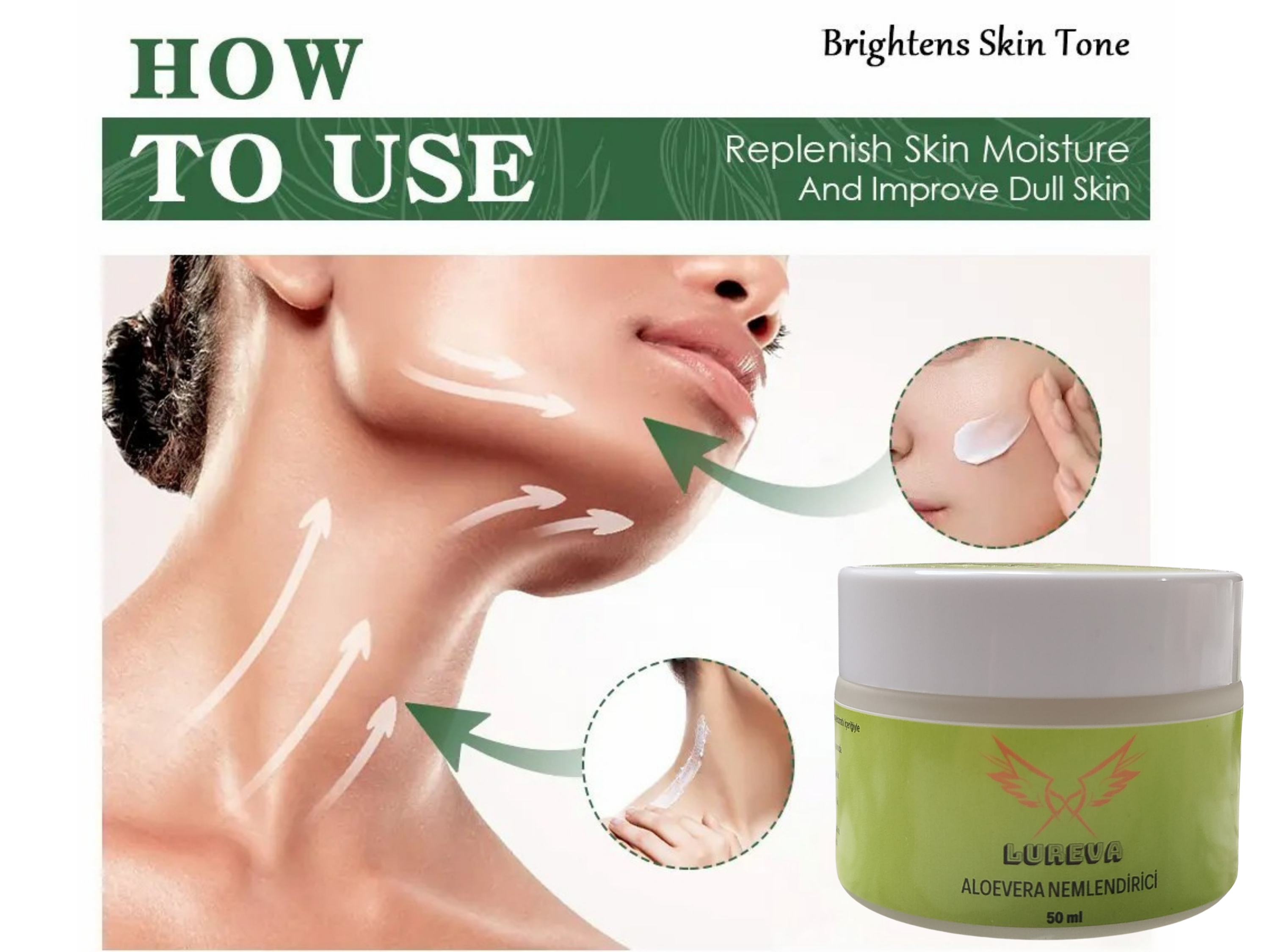 LUREVA Aloe Vera Nemlendirici Krem