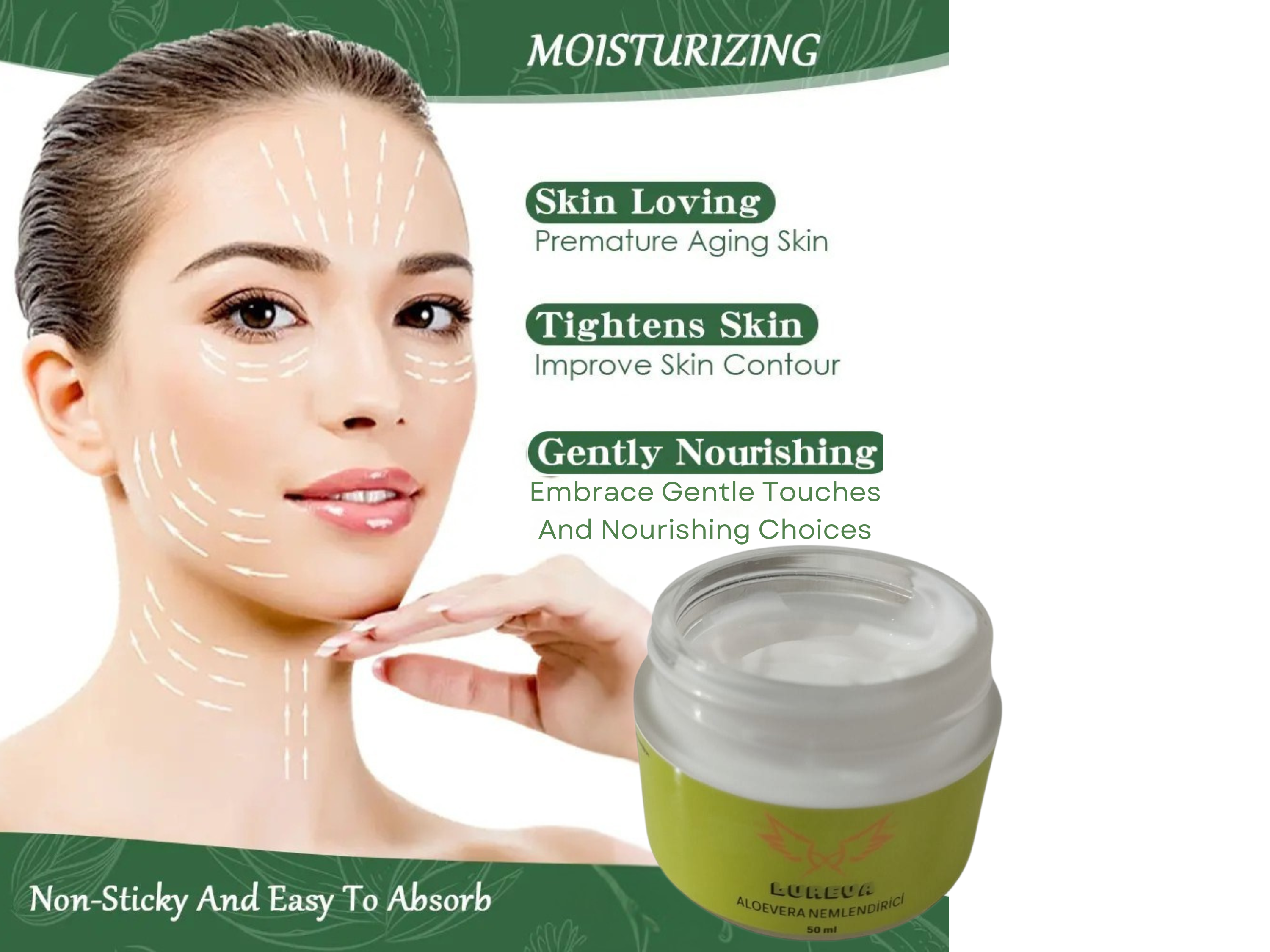 LUREVA Aloe Vera Nemlendirici Krem