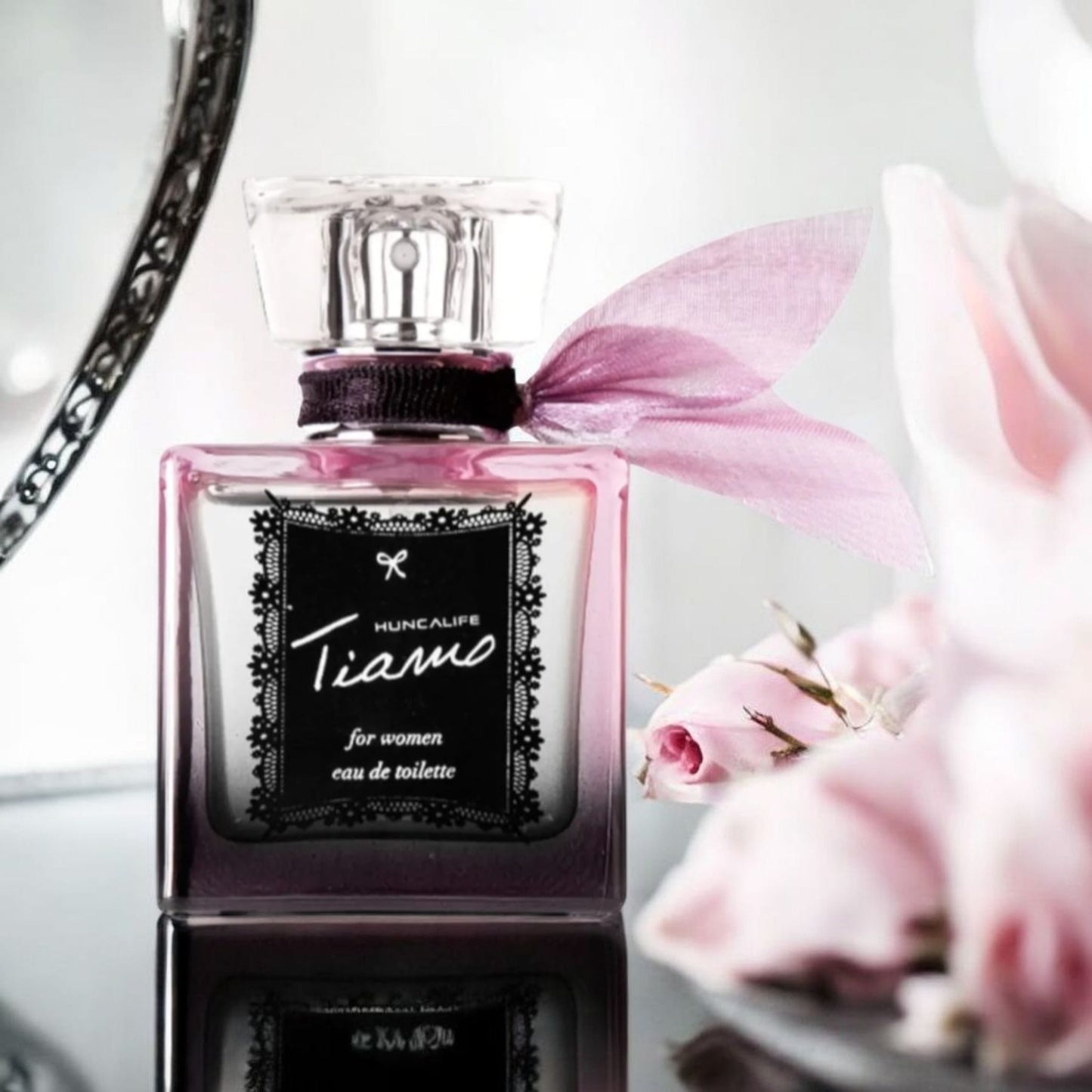 Huncalife Tiamo Kadın Parfümü 50ml – Kalıcı Kadın Parfüm, Günlük & Özel Günler İçin, EDT, Şık Koku, Uzun Süre Kalıcı, Orijinal