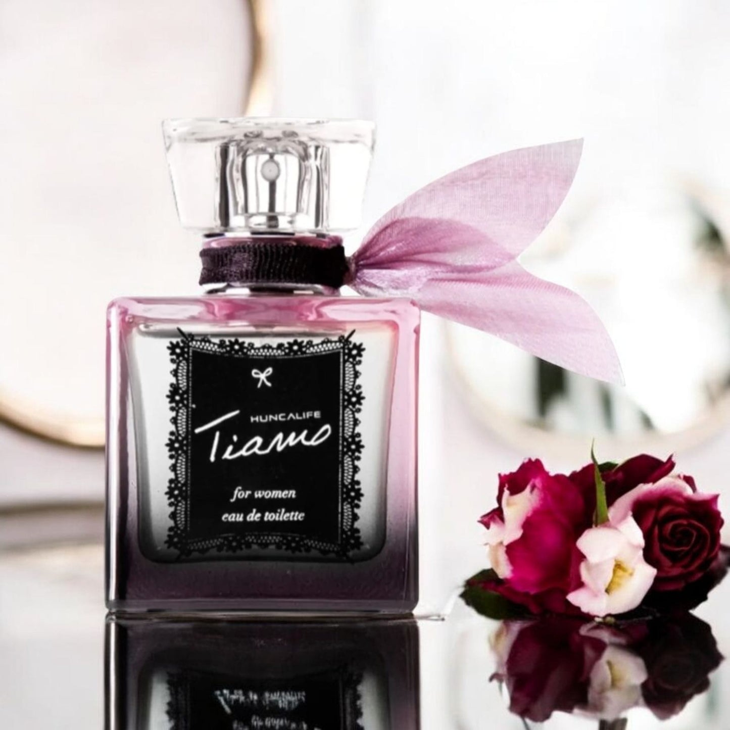 Huncalife Tiamo Kadın Parfümü 50ml – Kalıcı Kadın Parfüm, Günlük & Özel Günler İçin, EDT, Şık Koku, Uzun Süre Kalıcı, Orijinal