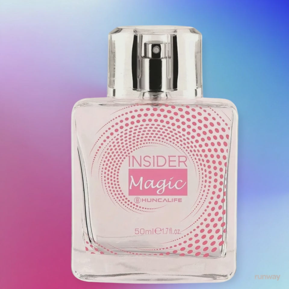 Huncalife Insider Magic Kadın Parfüm 50 ml – EDP Kalıcı Ferah Koku Günlük Parfüm